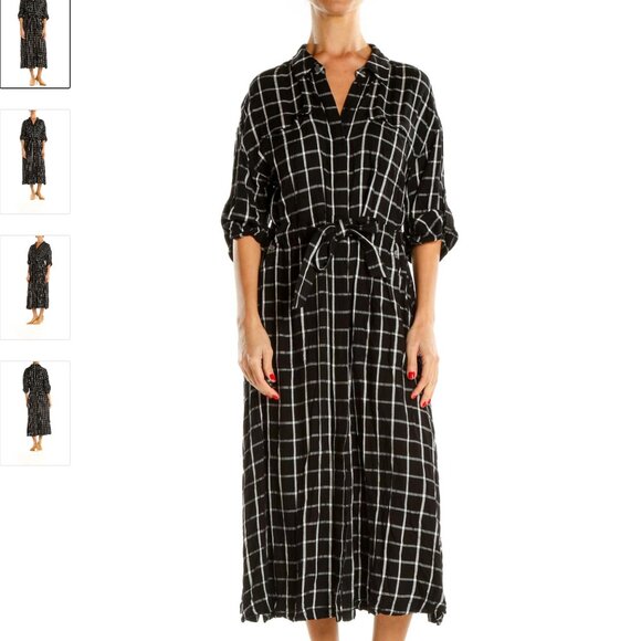 Calvin Klein Dresses & Skirts - Calvin Klein Checkered Shirtdress